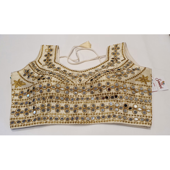Glitzy Blouse White