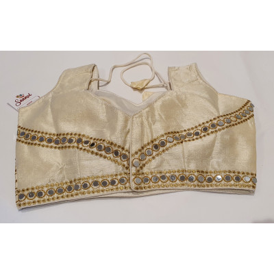 Glitzy Blouse White