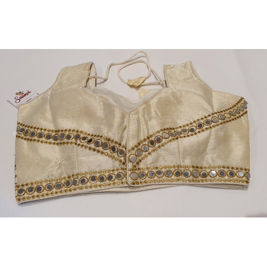 Glitzy Blouse White