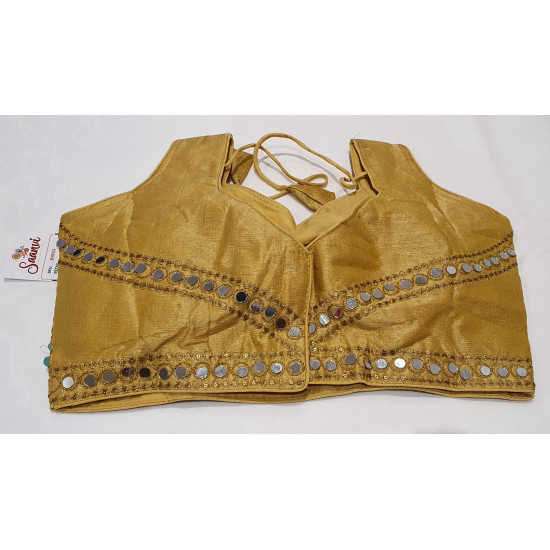 Glitzy Blouse Gold