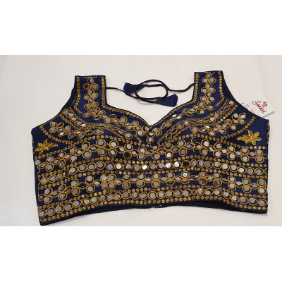 Glitzy Blouse Blue