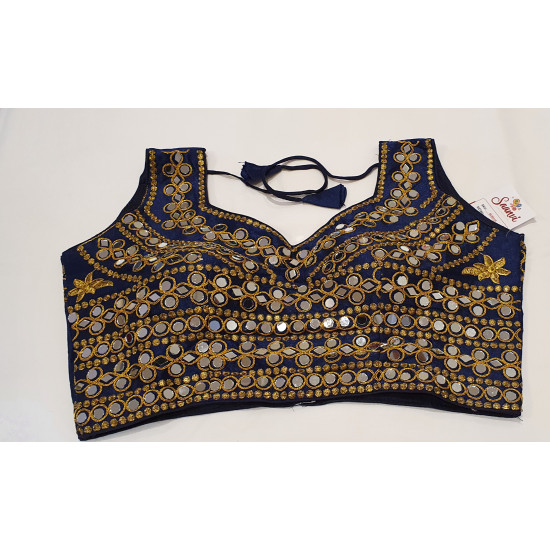 Glitzy Blouse Blue