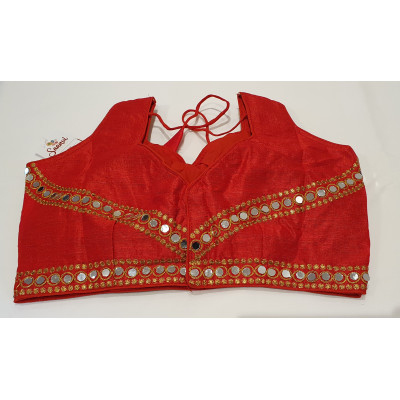 Glitzy Blouse Red