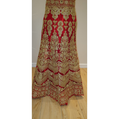 Bridal Lehenga Red & Gold