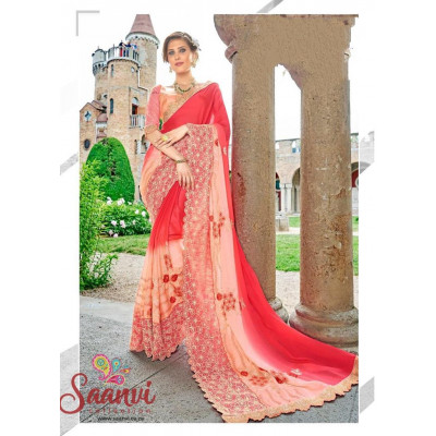 Extravagant Embroidered Saree