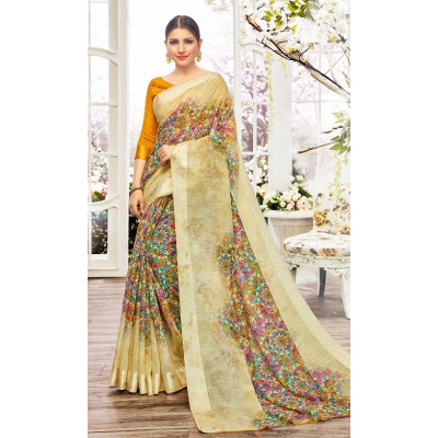 Fabulous For Spring  Colourful Saree